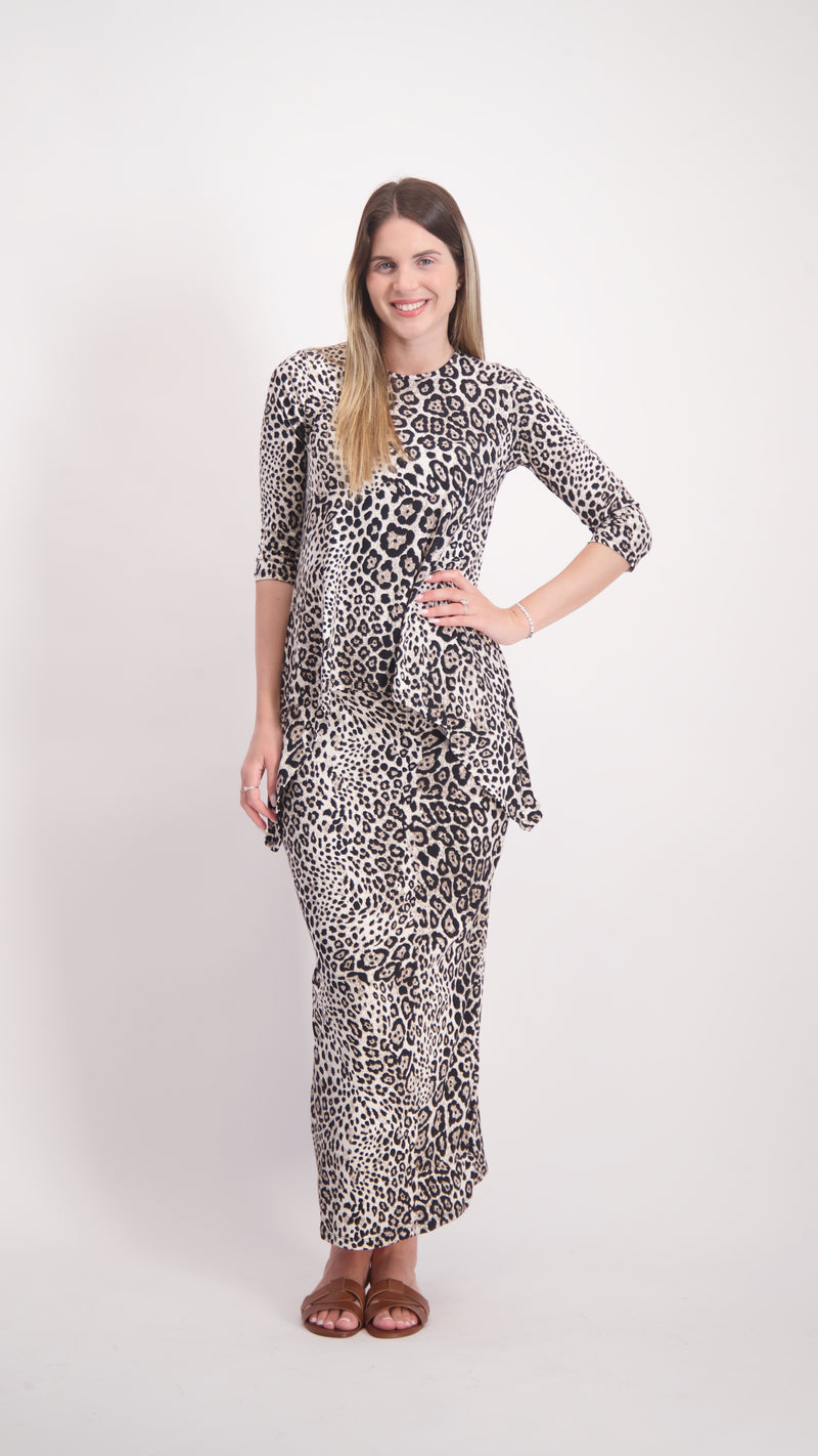 Maxi Skirt / Leopard