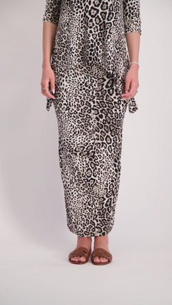 Maxi Skirt / Leopard
