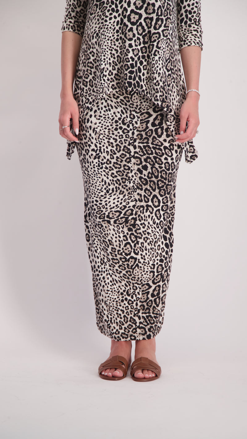 Maxi Skirt / Leopard