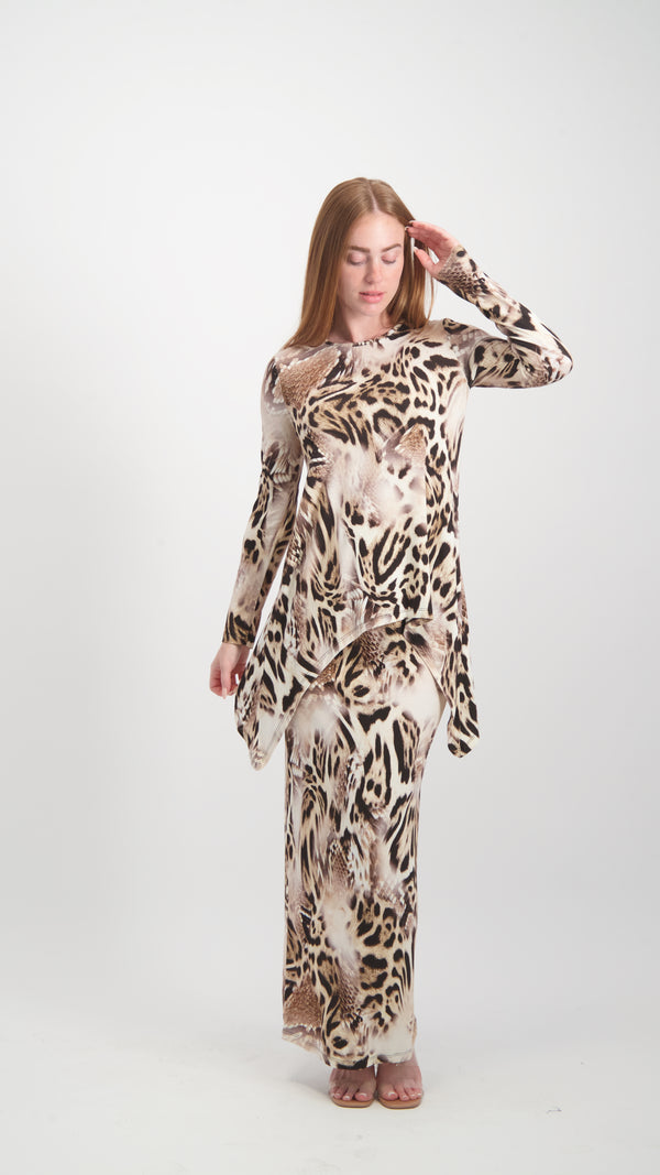 Maxi Skirt / Leopard