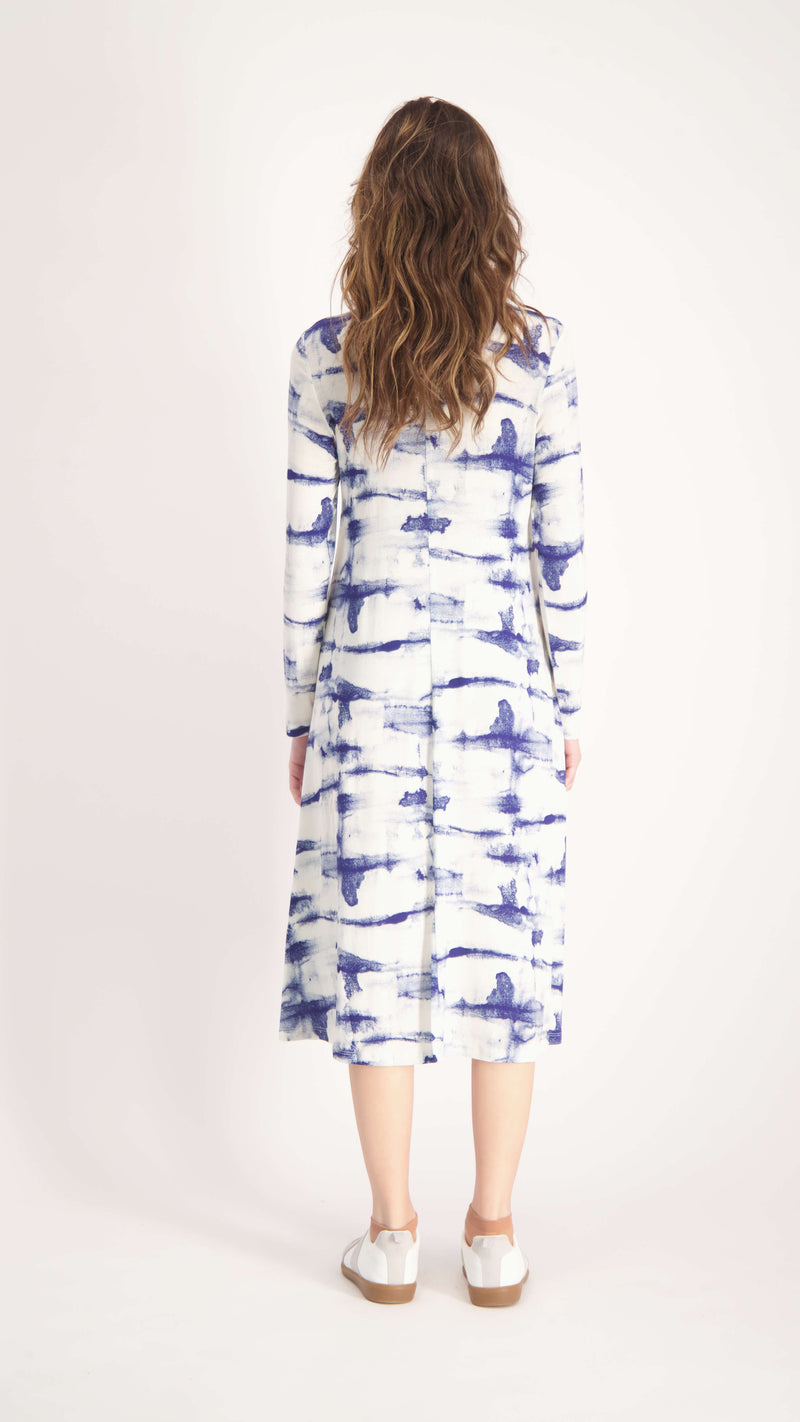 Collection Dress / Blue Tie Dye