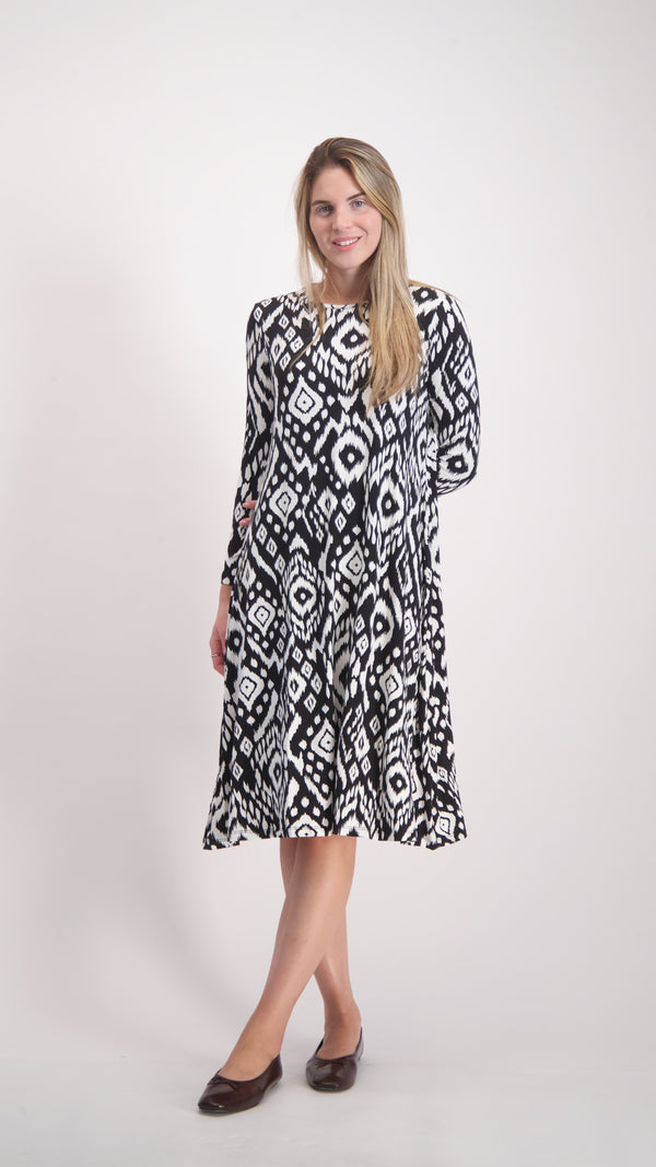 Collection Dress / Black & White