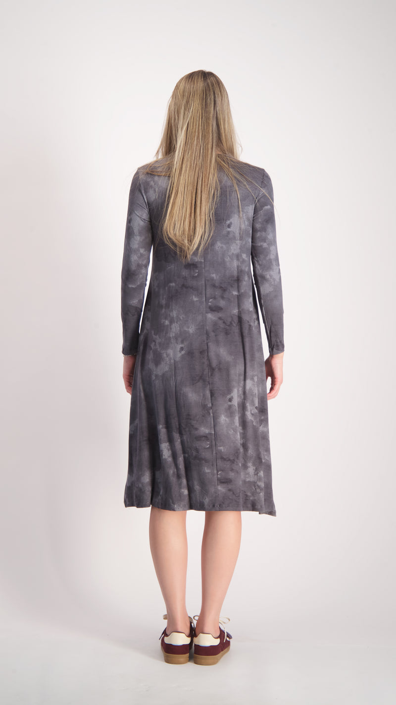 Collection Dress / Grey Tie Dye