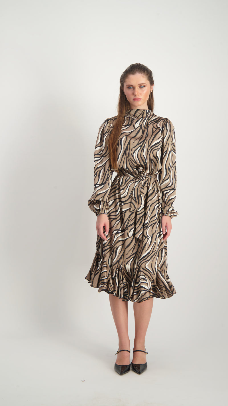 Bells Dress / Zebra