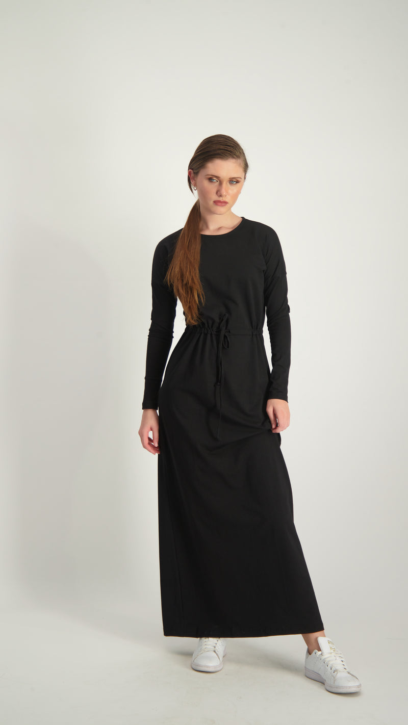 Belted Dress / Black