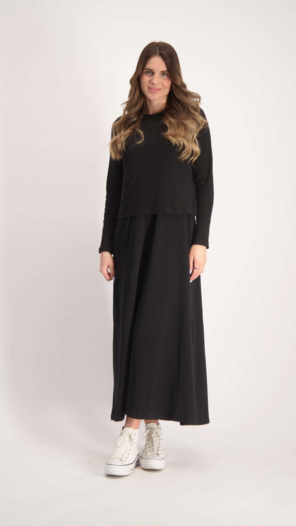 Sarafan Dress / Black