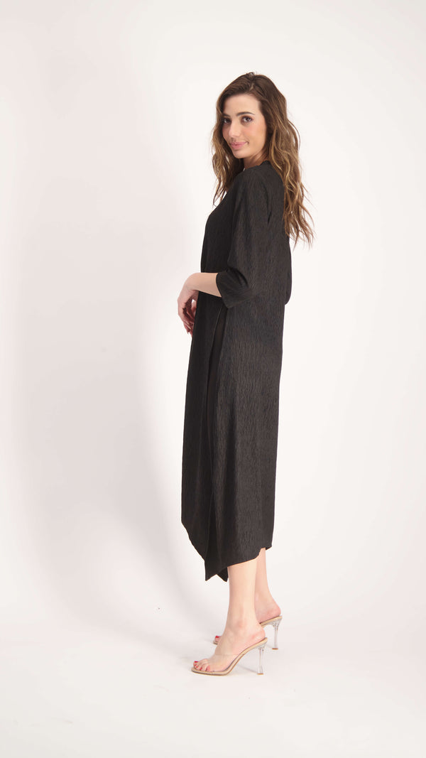 Asymmetric Dress / Black