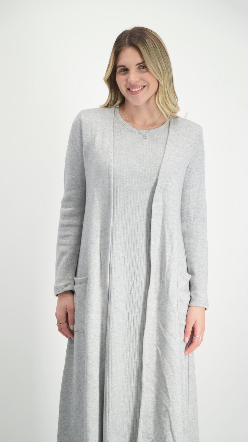 Maxi Cardigan / Grey