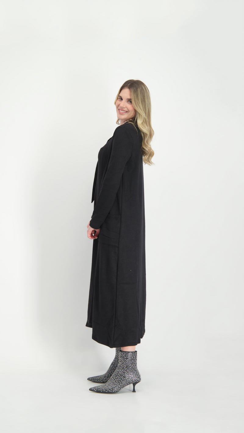 Maxi Cardigan / Black