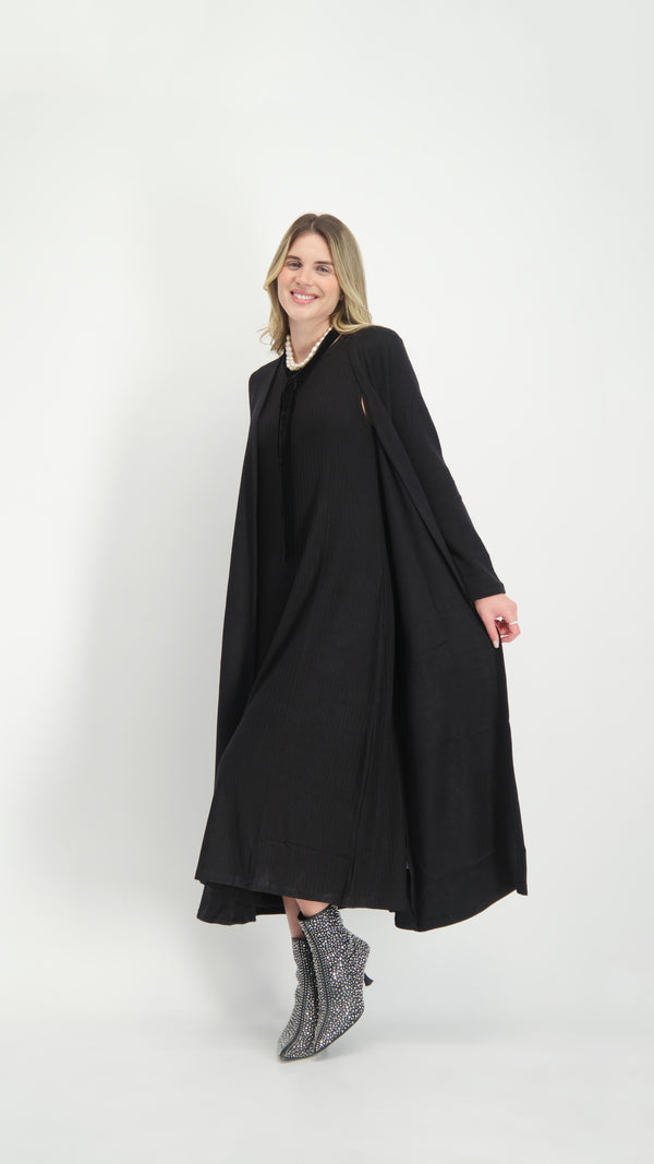 Maxi Cardigan / Black