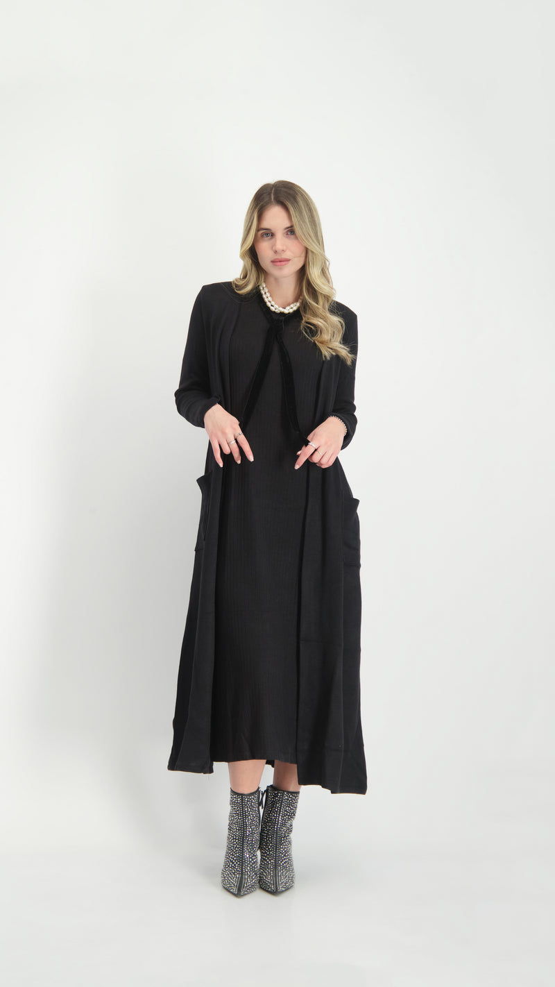 Maxi Cardigan / Black