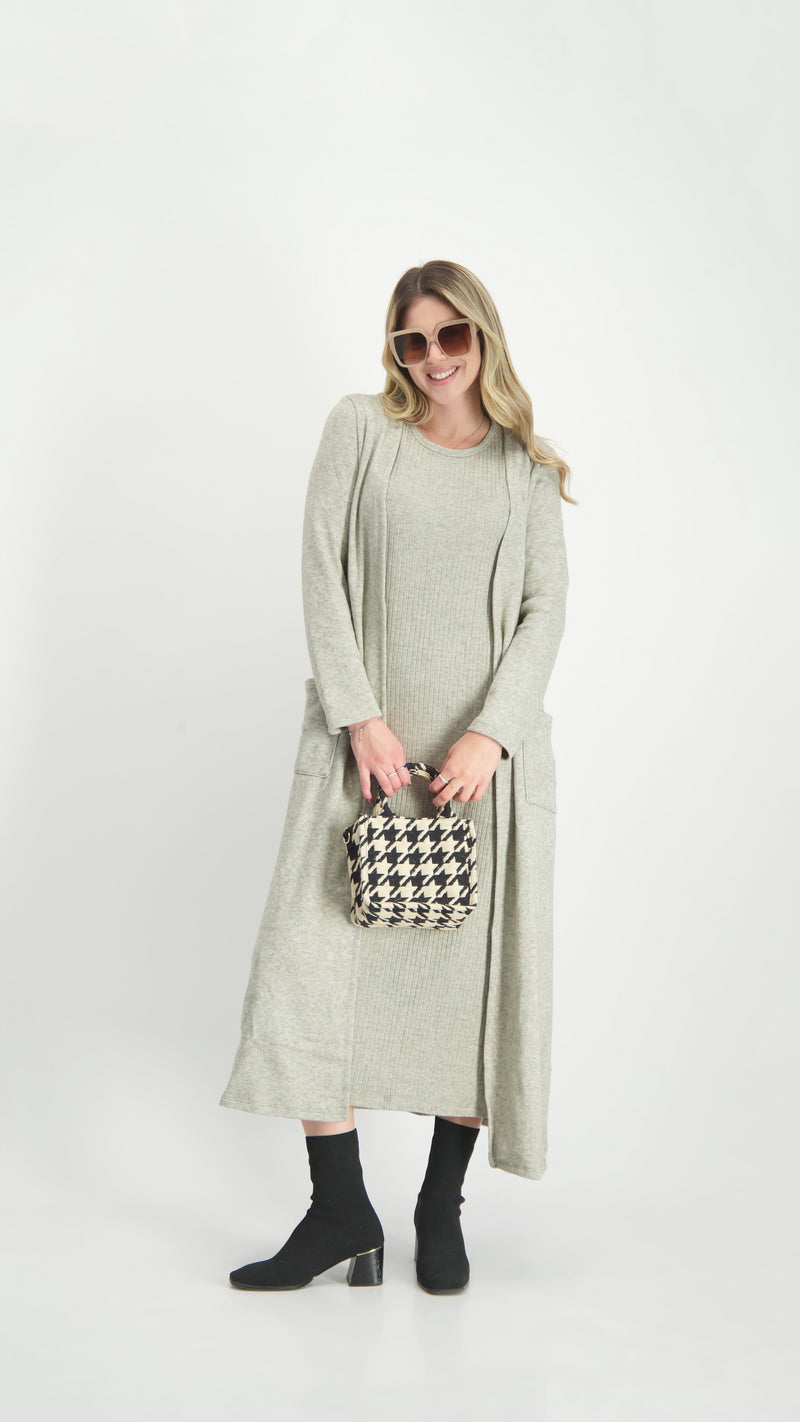 Maxi Cardigan / Olive