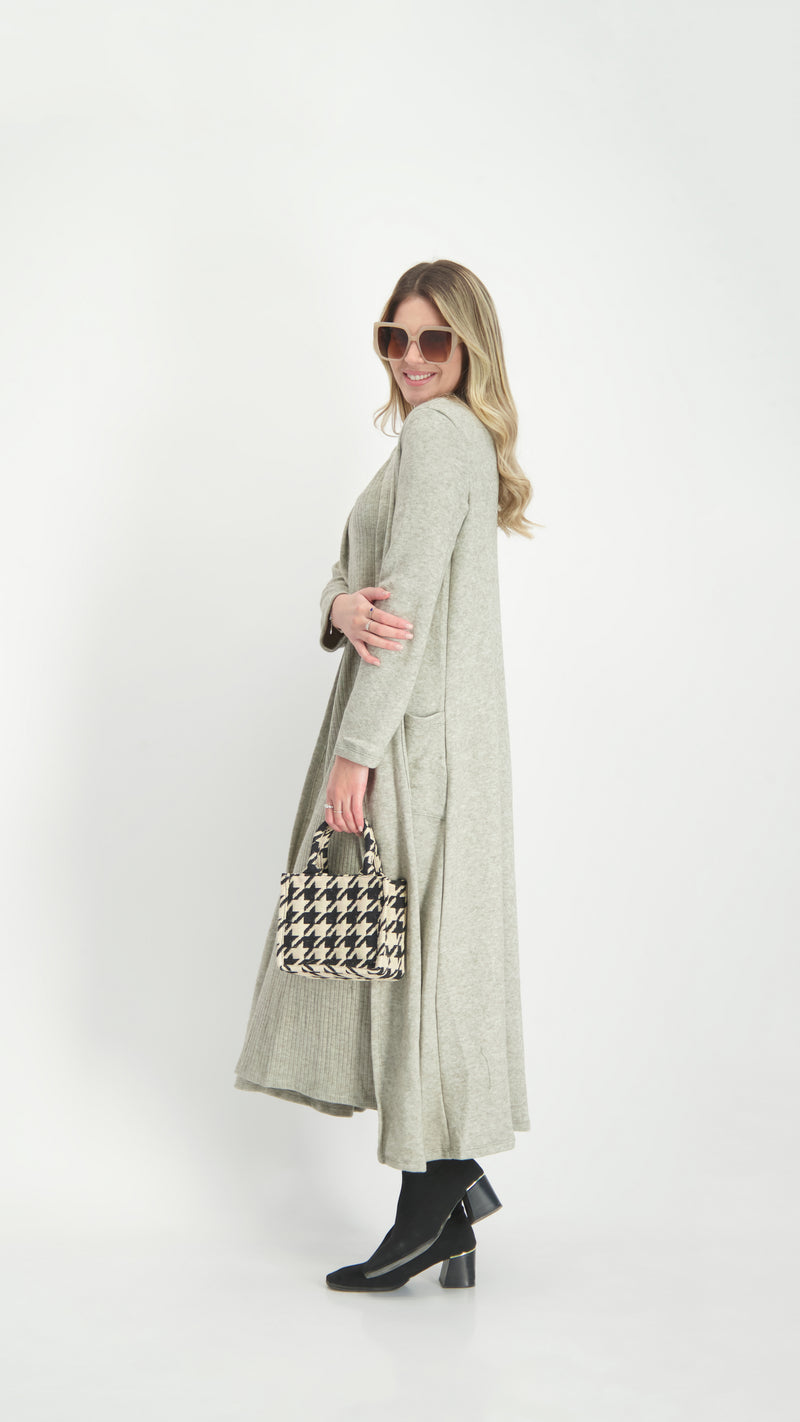 Maxi Cardigan / Olive