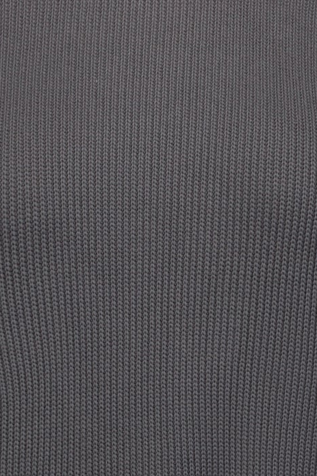 Knit Pocket T-Shirt / Grey