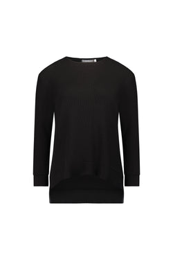 Knit T-Shirt / Black