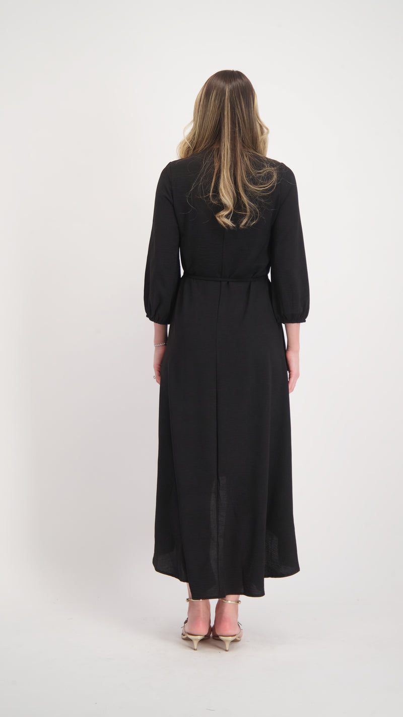 Hi-Lo Dress / Black