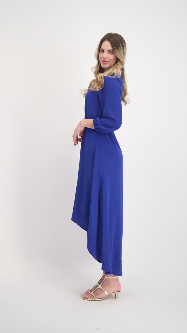 Hi-Lo Dress / Royal