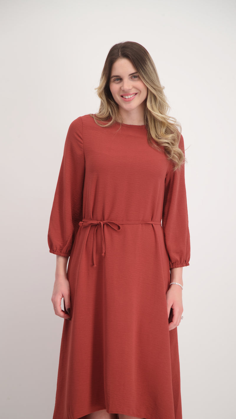 Hi-Lo Dress / Coral
