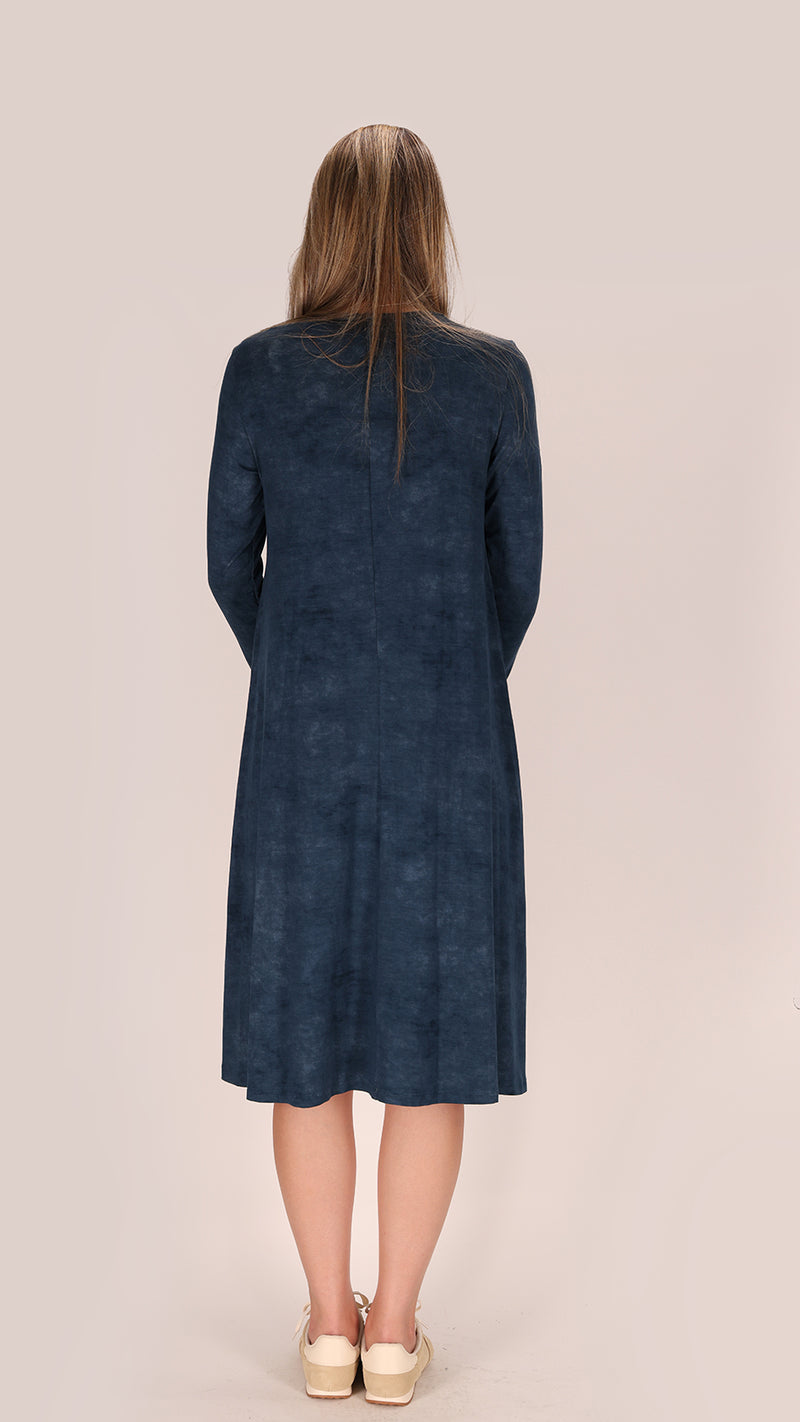 Collection Dress / Blue Tie Dye